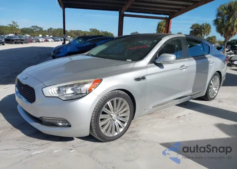 2015 Kia K900 Premium из США, поврежденный, VIN KNALU4D47F6026071